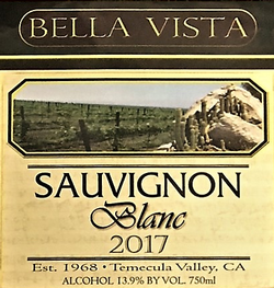 '17 Sauvignon Blanc