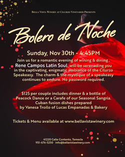 Bolero de Noche - 4:45pm