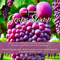 2nd Annual Grape Stomp
