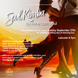 Soul Kimba VIP Reserved Table - SEPT 27th
