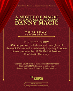 Night of Magic - 715pm Dinner Show
