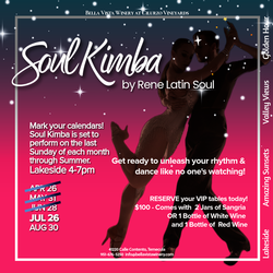 Soul Kimba VIP Reserved Table - JULY 26th